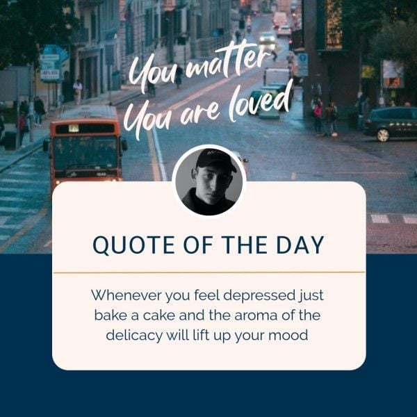 Stylish Quote For Branding Instagram Post Template