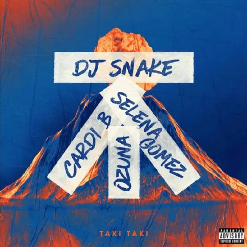 album cover of Taki Taki from DJ Snake featuring other three artists