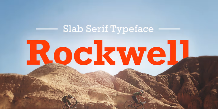 the rockwell typeface