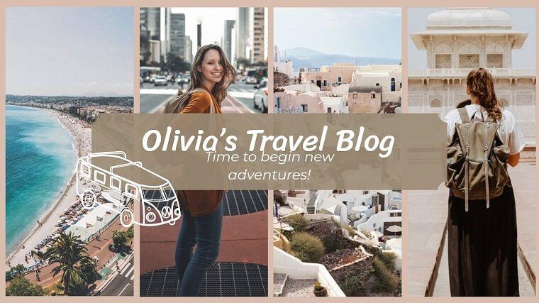 Travel Blog Youtube Channel Art