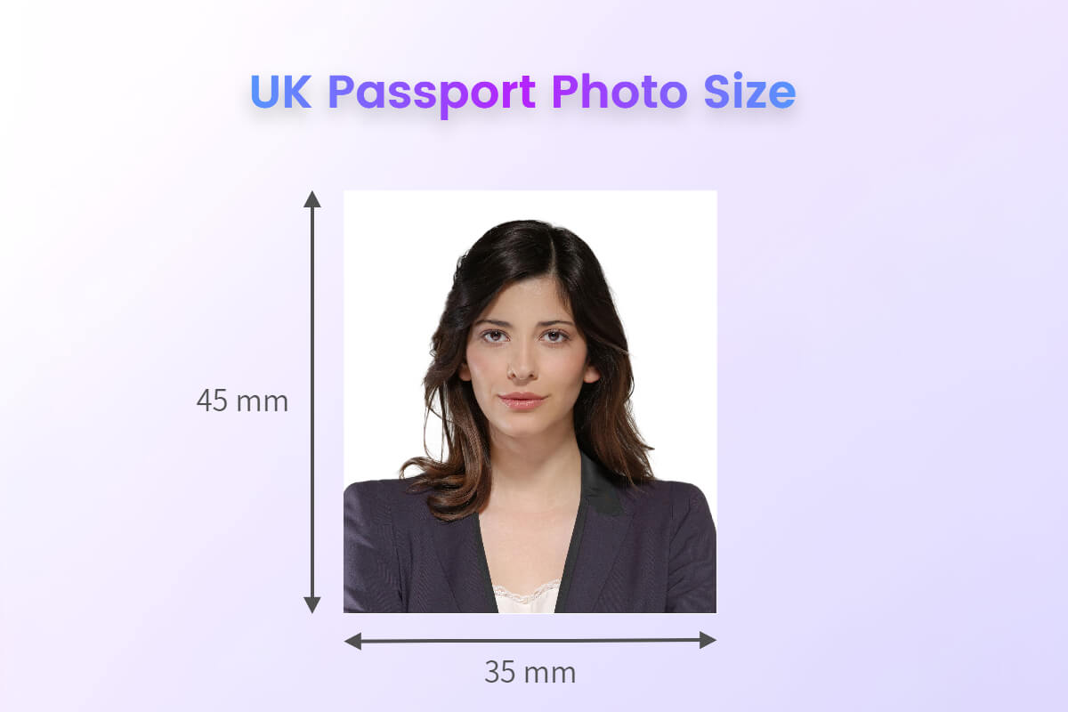 UK Passport Photo Size