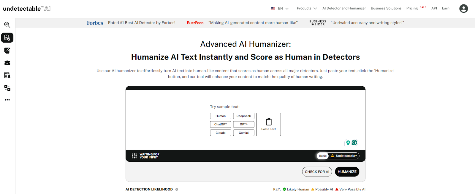 Undetectable AI