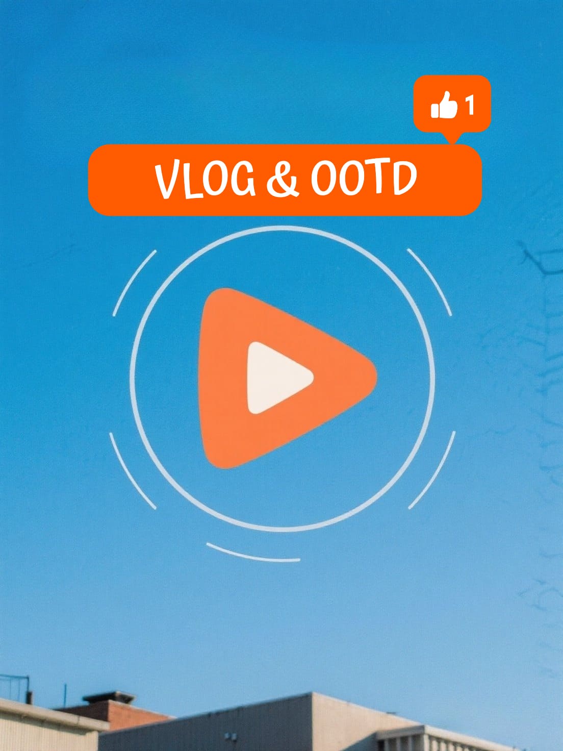 Une capture d'écran de la couverture d'un VLOG avec un texte calligraphique Atma