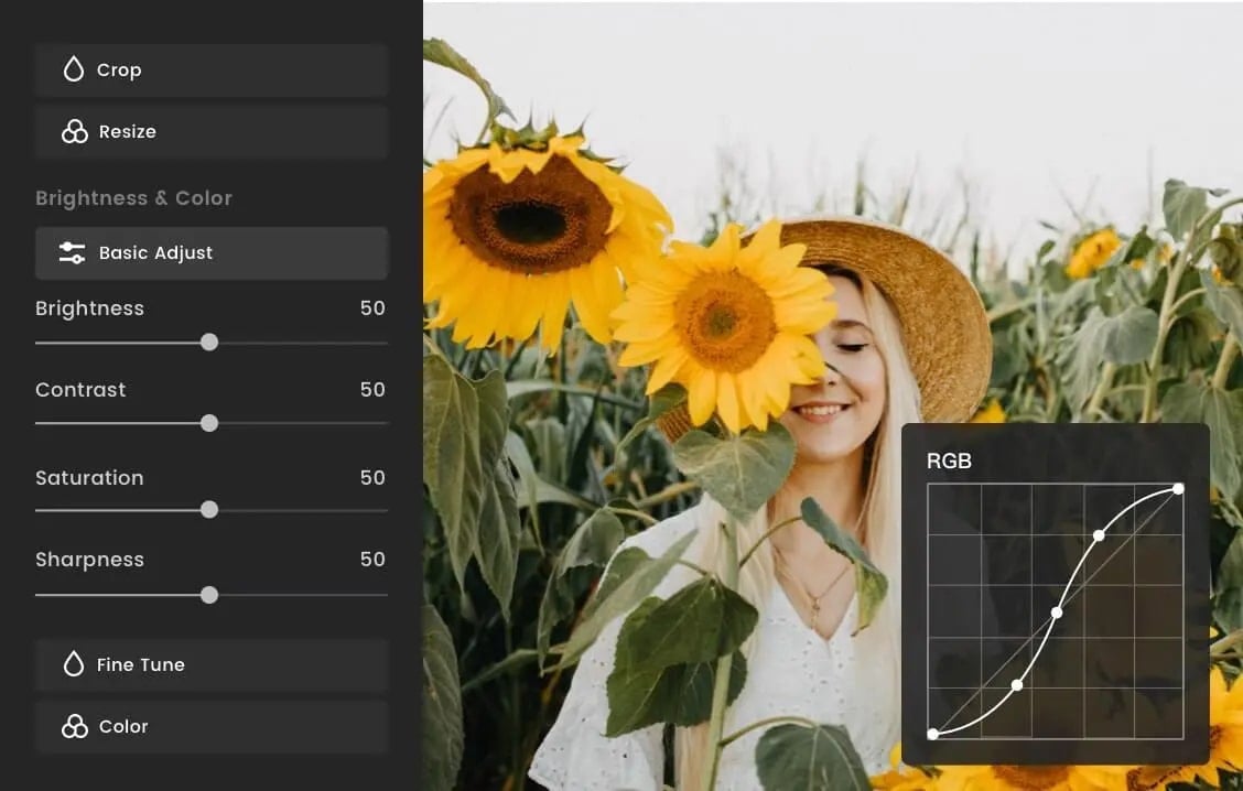 Use Fotor Photo Editor to Retouch Professional-Quality Photos