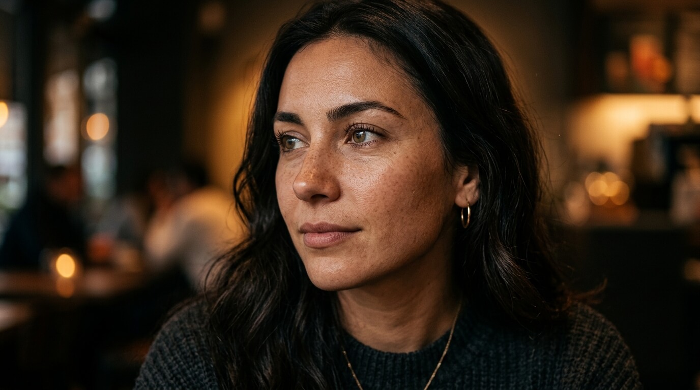 woman closeup portrait generated with nano banana 2