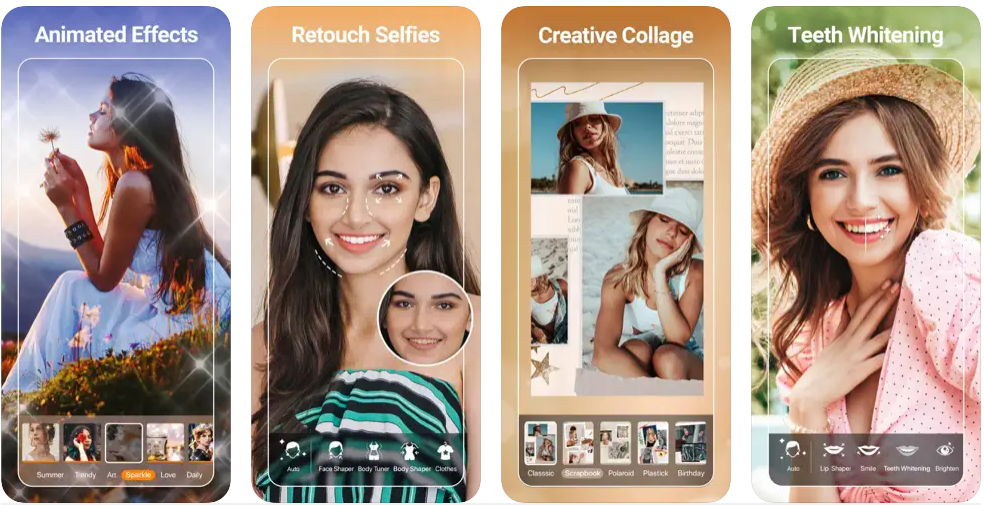 features of youcam perfect app