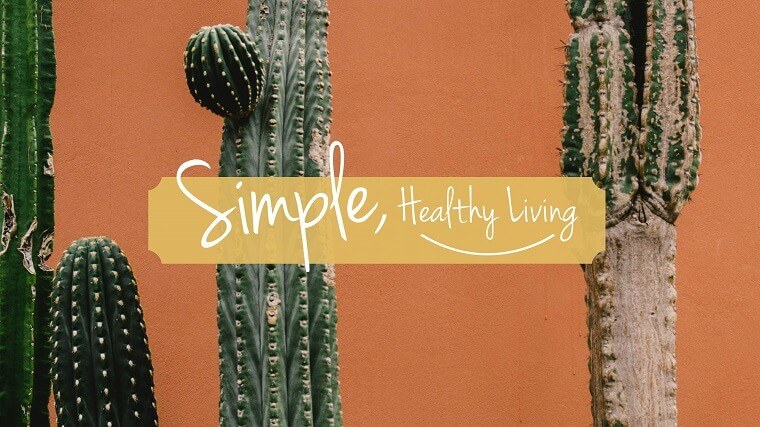 Simple And Healthy Life Youtube Channel Art