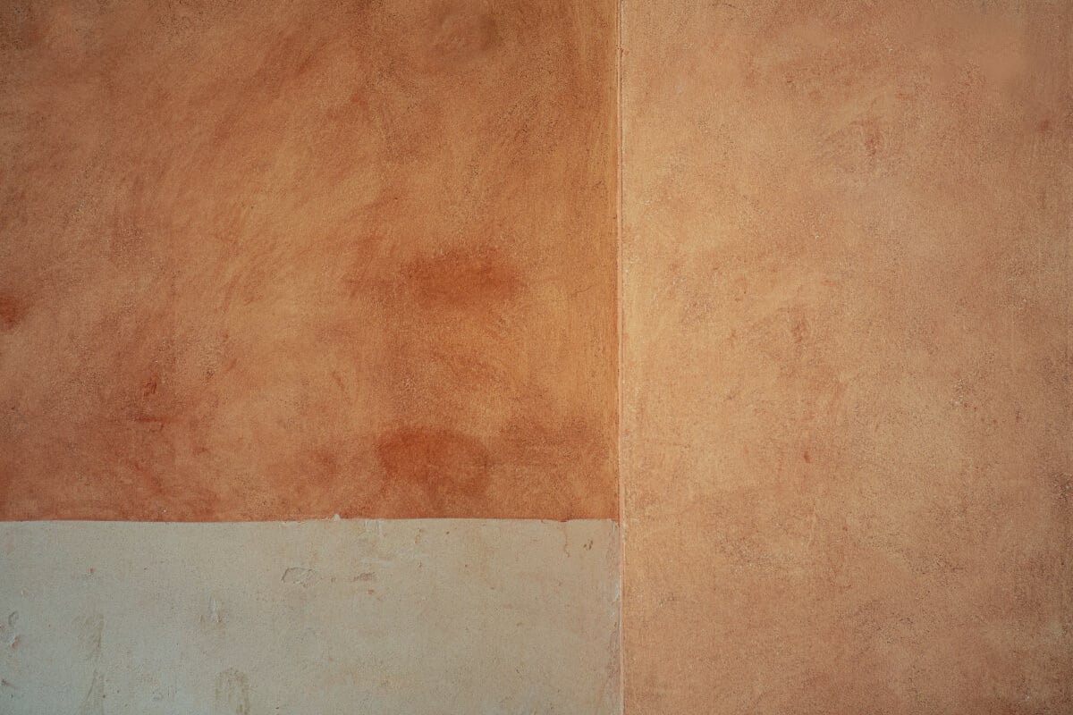 a wall photo with three different brown colors