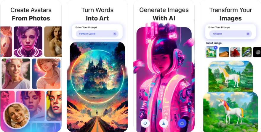 ai art ai generator by aiby app