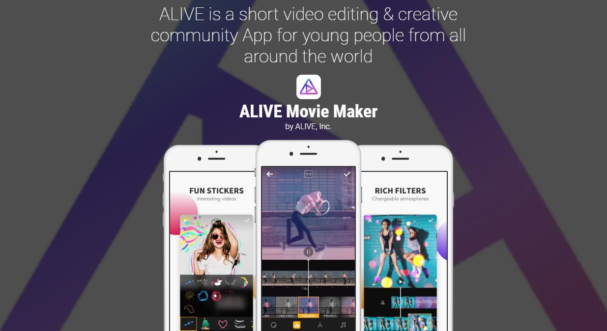 alive video editing app