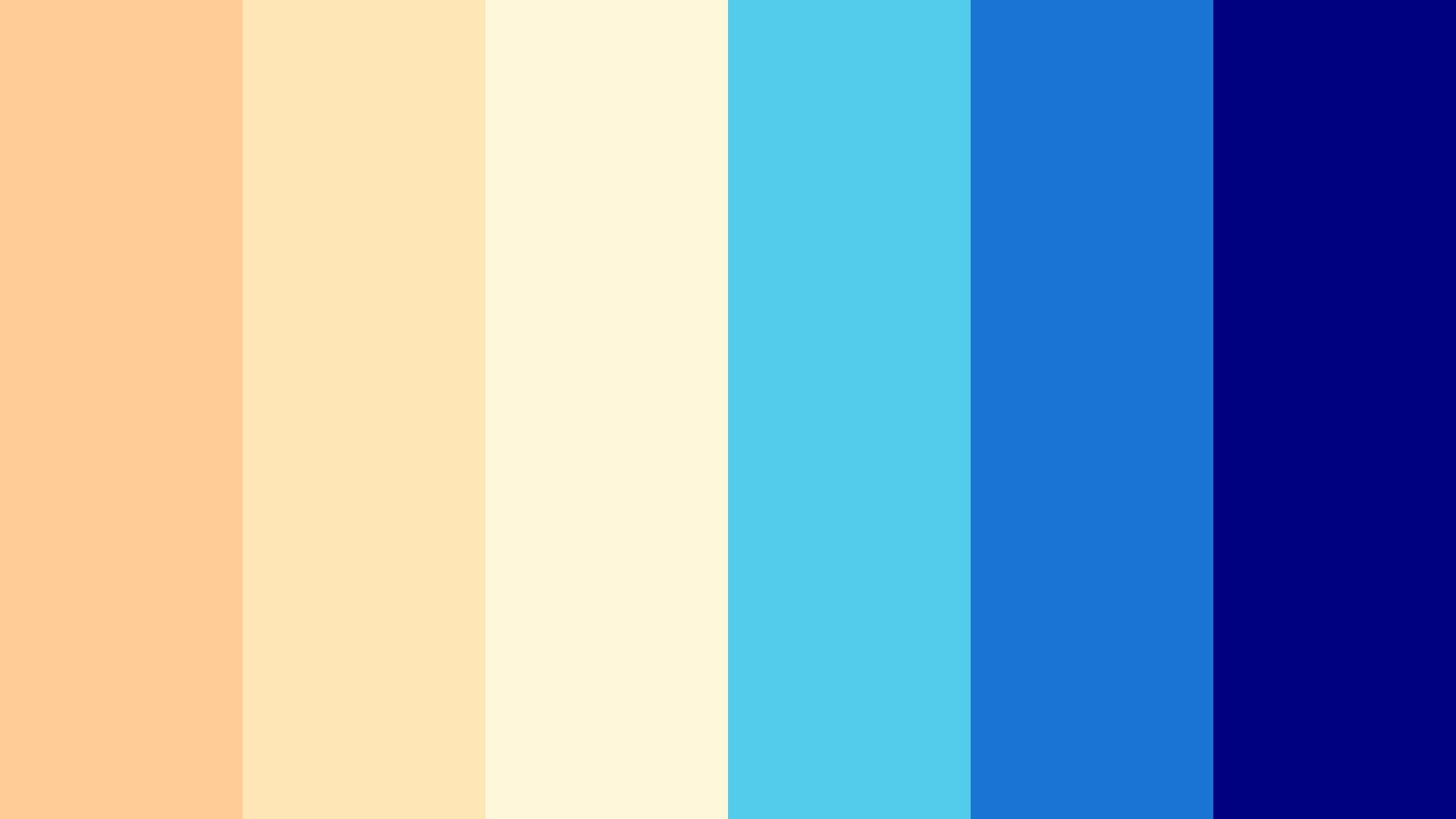 Sky Blue Color Palette