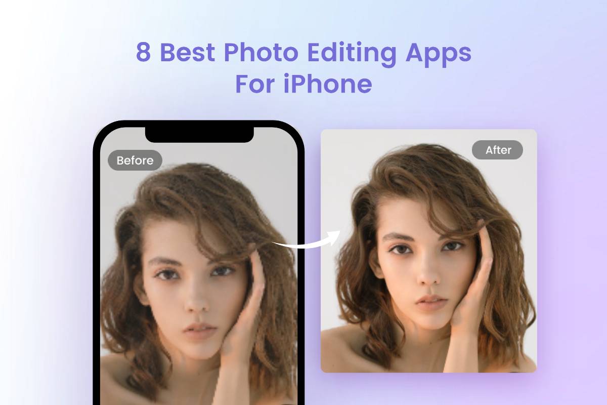 edit a beautiful woman selfie photo on iphone with fotor