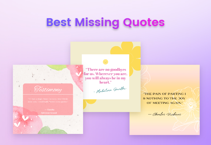 Best Missing Quotes