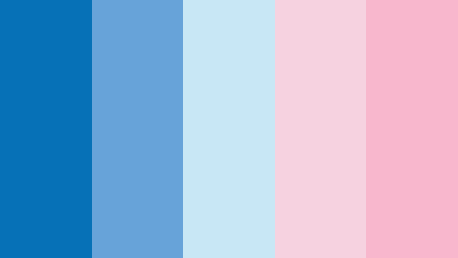 pink and blue color palette