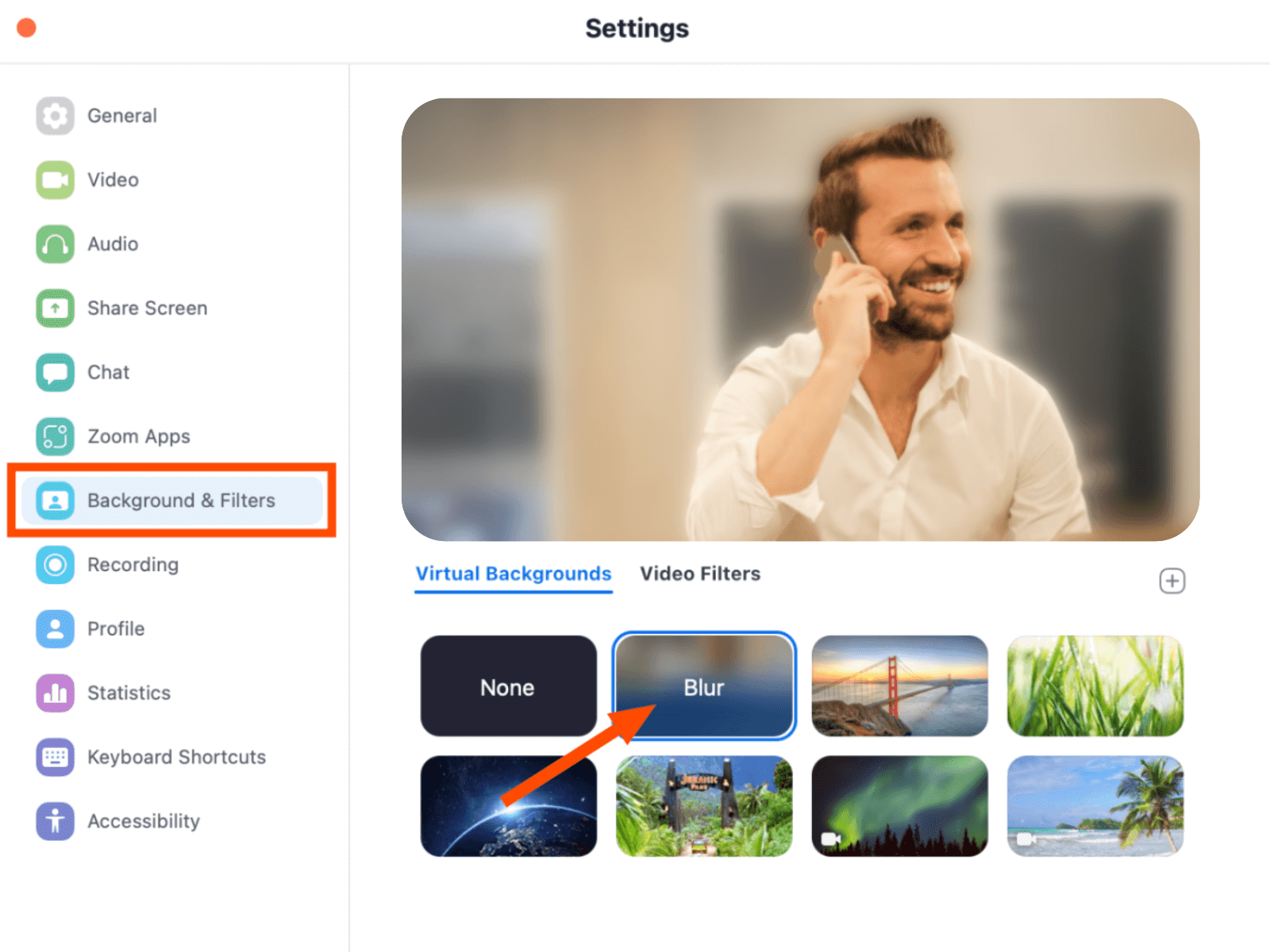 How to Blur Background in Zoom Preserve Privacy in Meetings