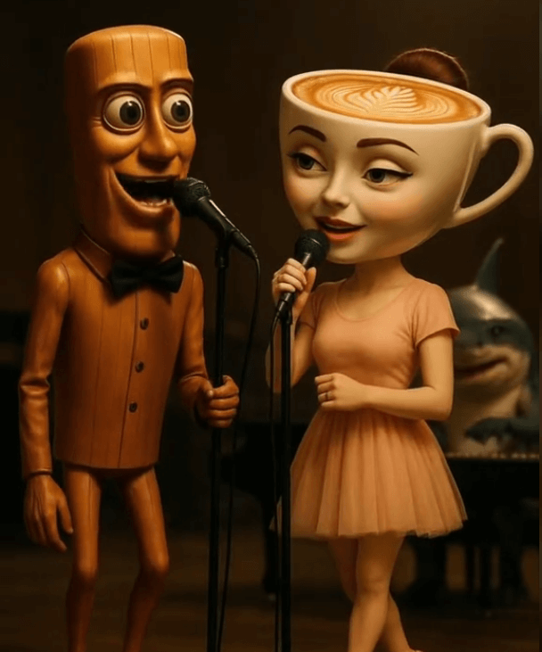 バレリーナカプチーノのミームを作る