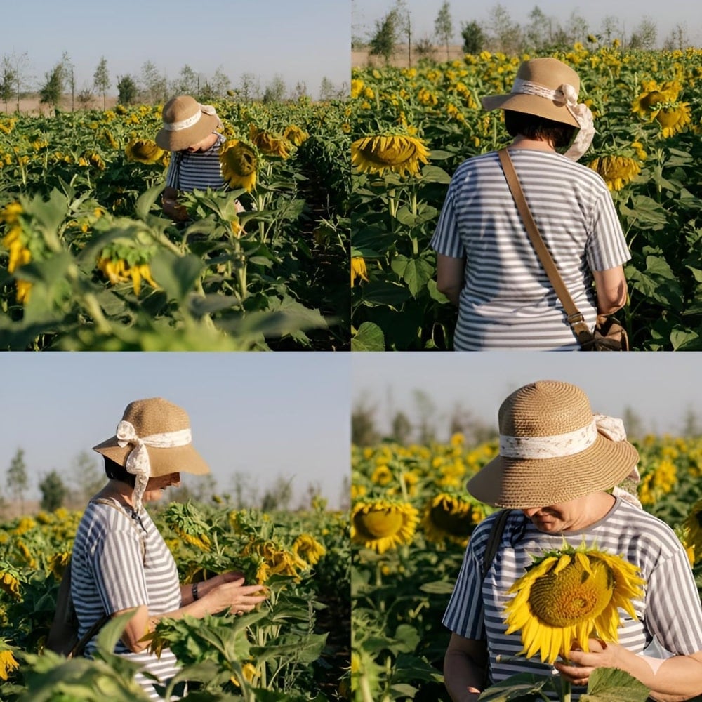 AI 生成的多視角圖片