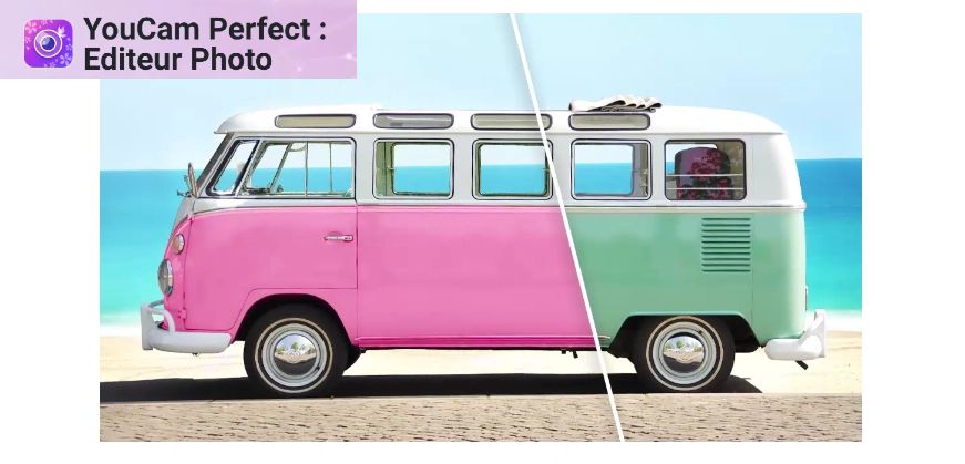 changer la couleur objet sur photo avec perfectcorp