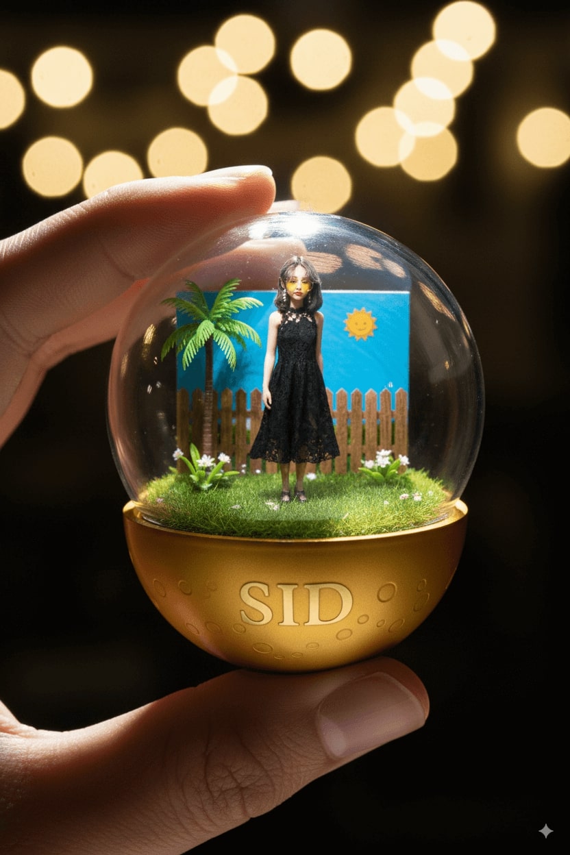 AI生成图像：透明扭蛋膠囊手辦