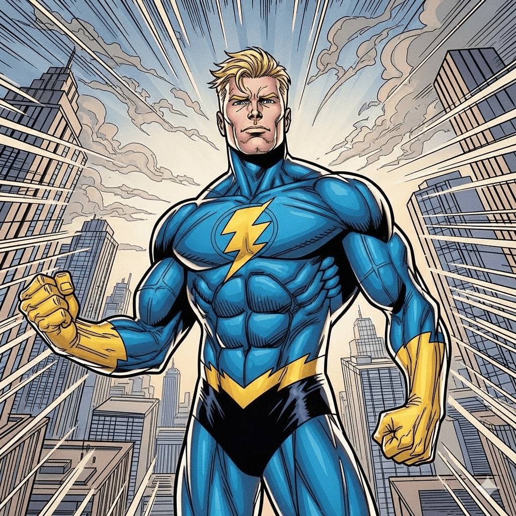 AI生成图像：角色毛絨玩偶