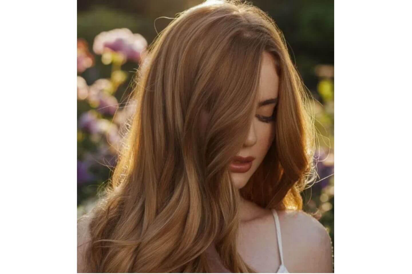 cheveux couleur tendance miel noisette