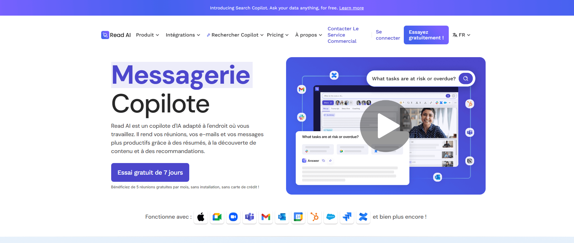 compte ia rendu reunion avec read ai