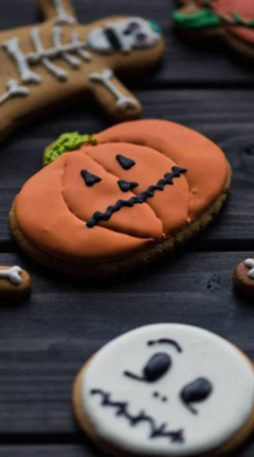 cookies with creepy designs