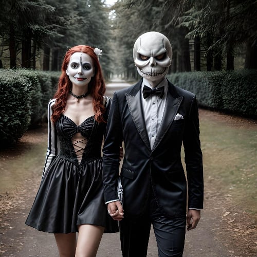 The Corpse Bride Couple Costume