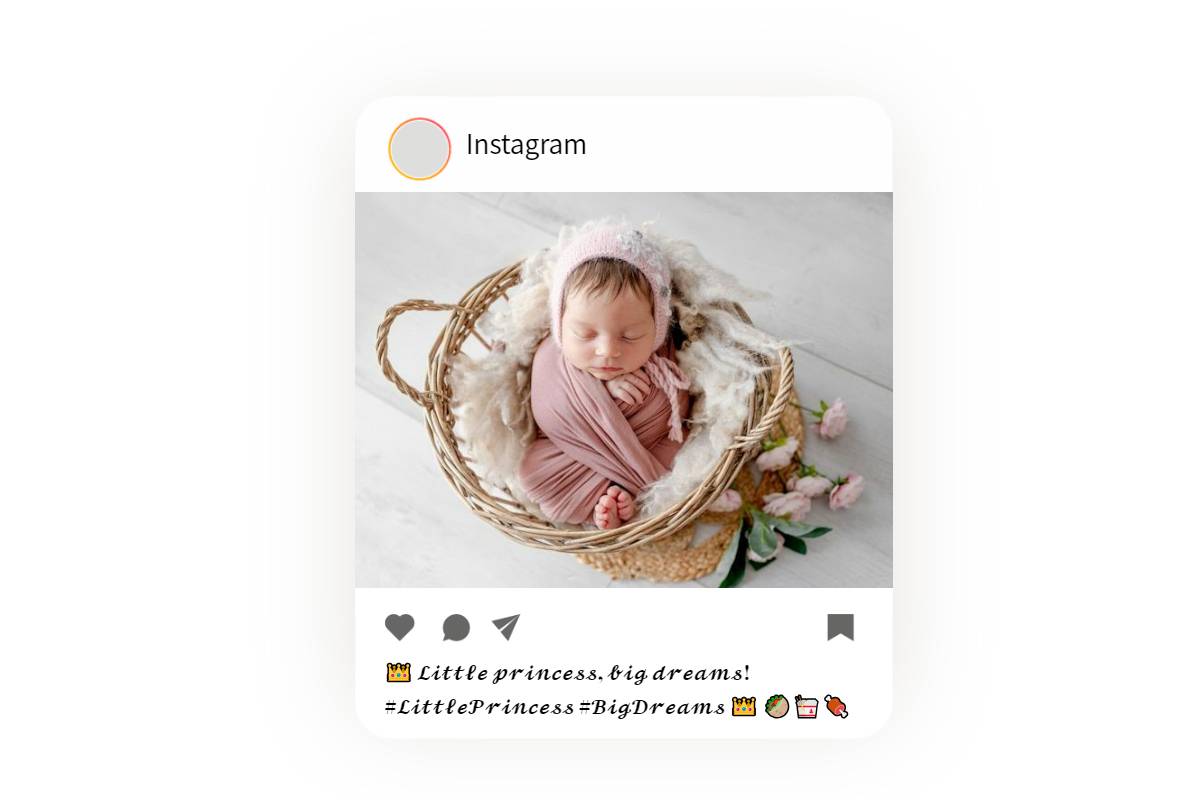 cute baby girl captions for instagram