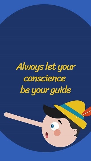 long nose cute cartoon lock screen wallpaper