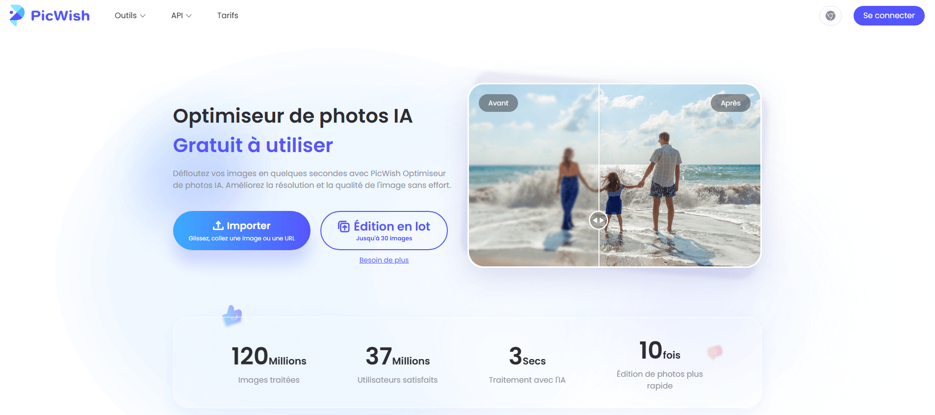depixeliser une photo gratuitement en ligne avec picwish