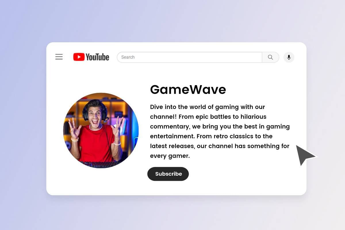 description for youtube gaming channels