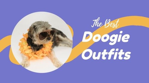 Dog's Outfits Youtube Thumbnail