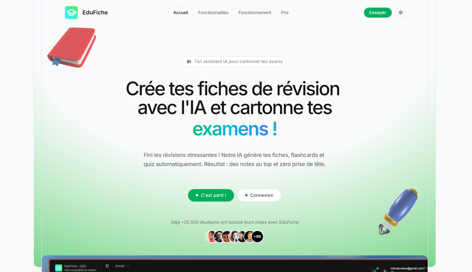 edufiche pour creer des fiches de revision ia