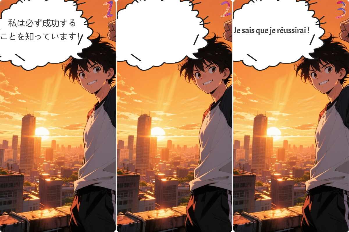 enlever texte sur photo pour traduire un manga