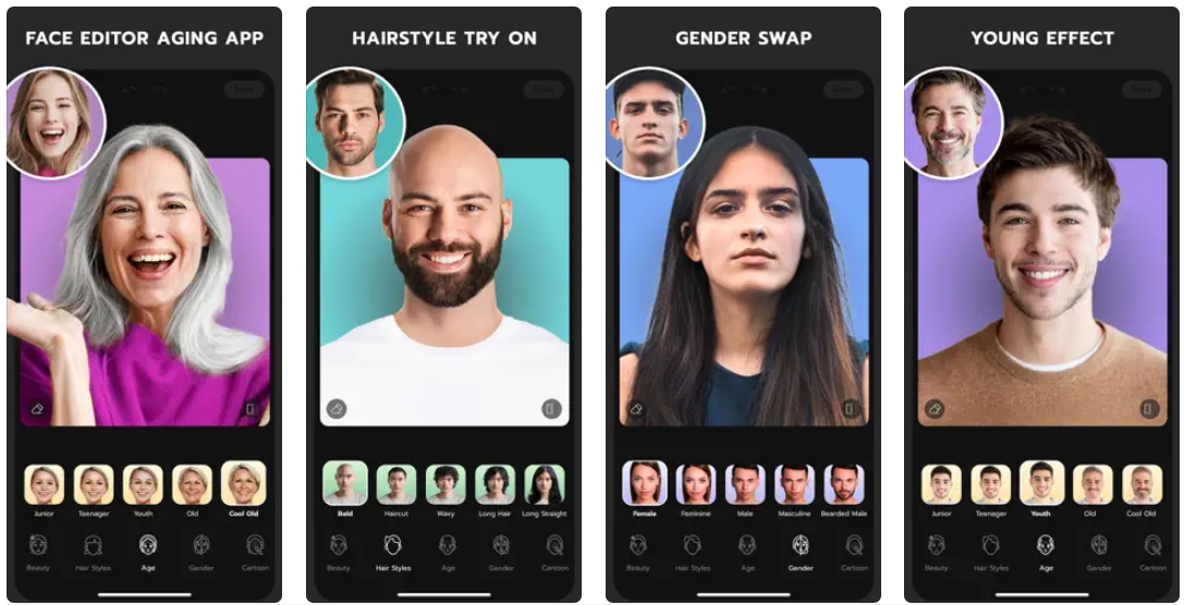 7 Best Aging Apps for iPhone and Android in 2024 | Fotor