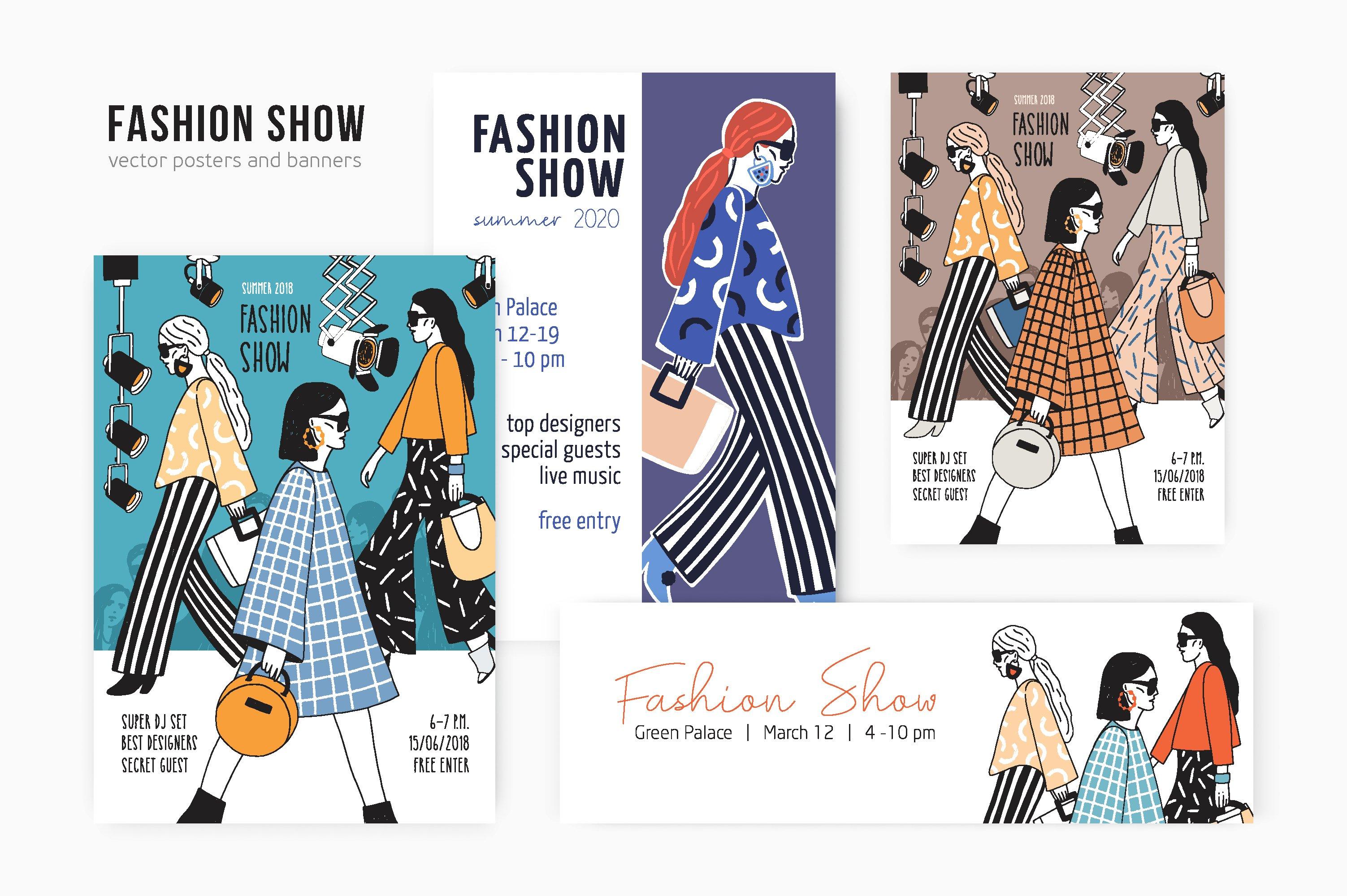 fashion promotional poster