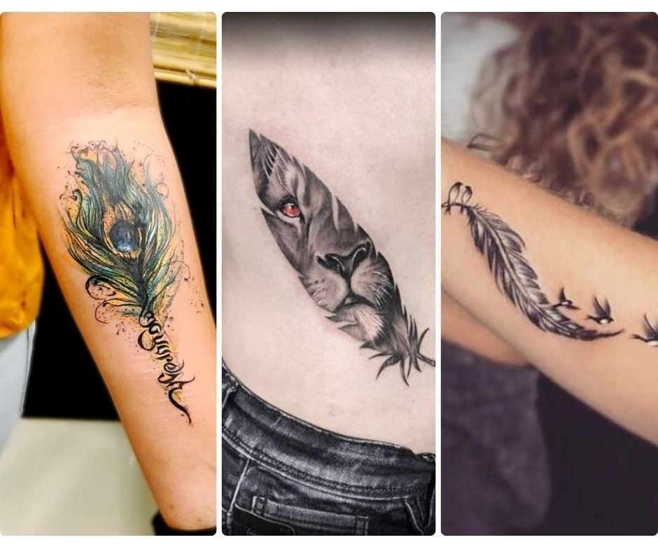 feather tattoos
