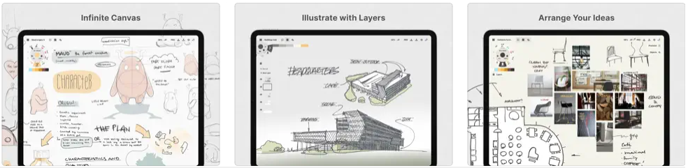 features of concepts ipad