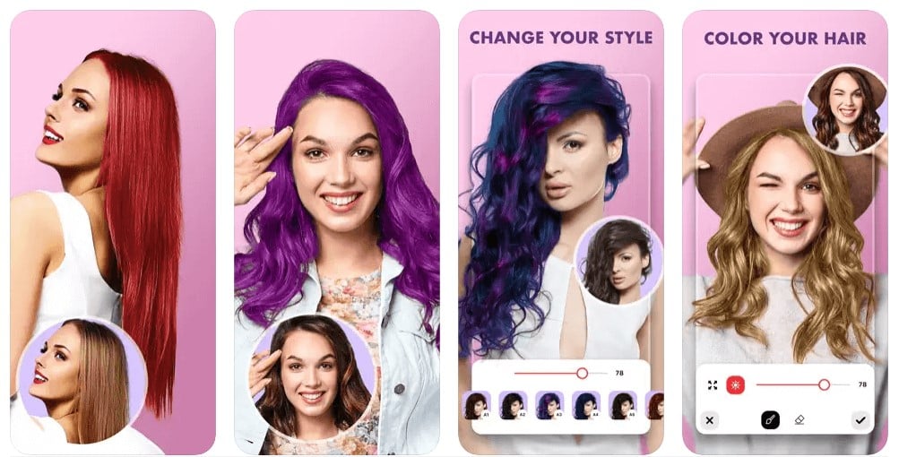 features of hair color changer