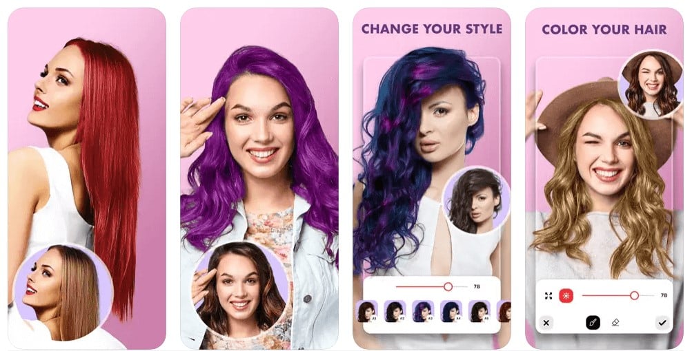 6 Best Hair Color Apps for Free Hair Color Try On in 2024