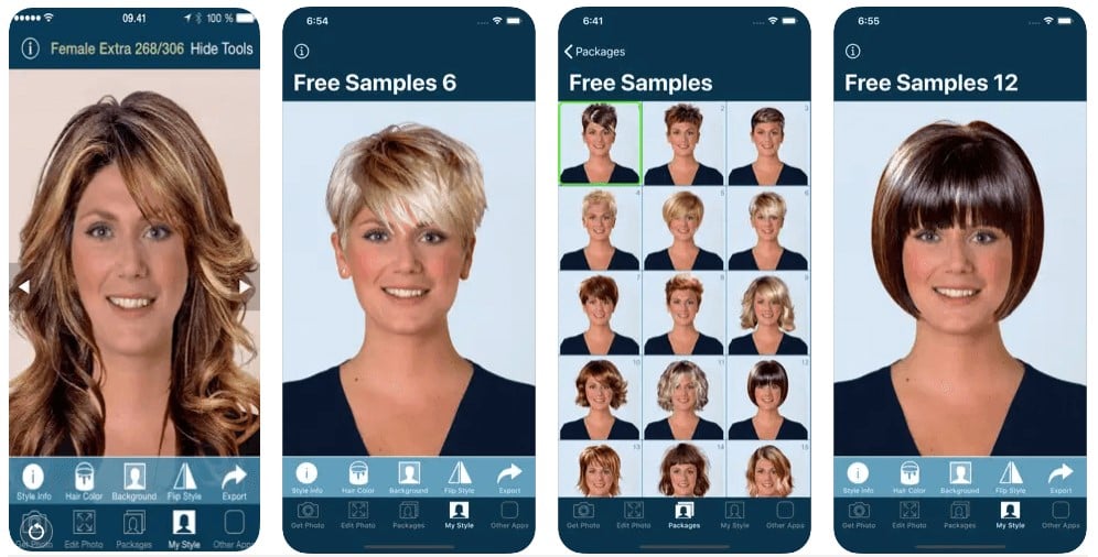 Virtual Hair Color Try On Online Free with AI | Fotor