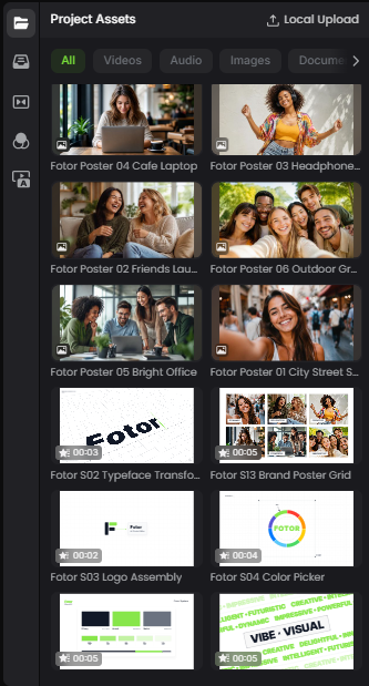 fotor agent turned my initial notes into a structured sequence of scenes