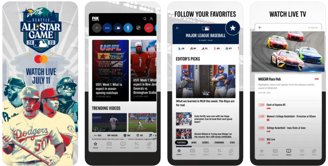 fox sports streaming app to watch fifa women's world cup 2023