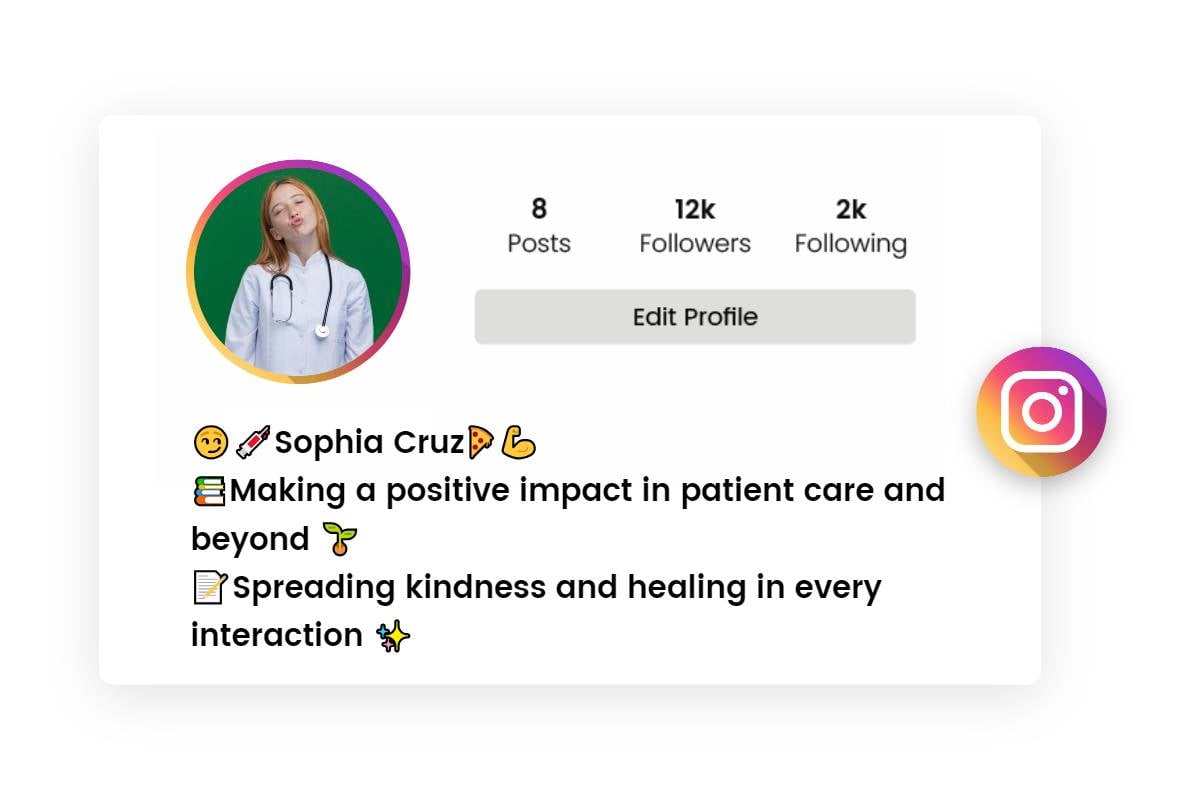 funny medical student bio for instagram