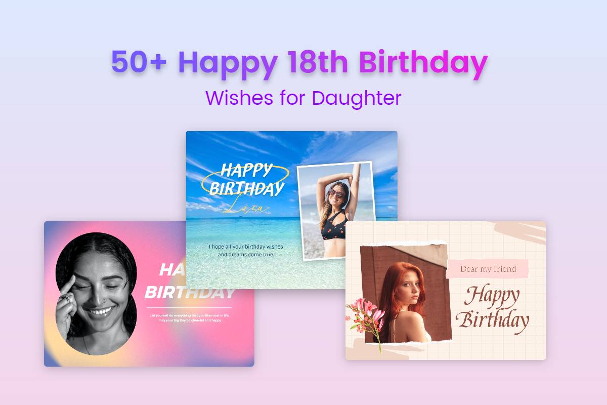 happy 18th birthday for daughter cover