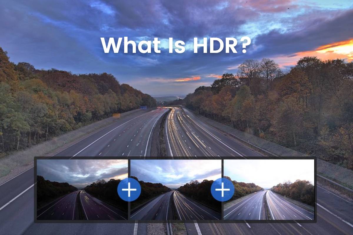 hdr cover with road images