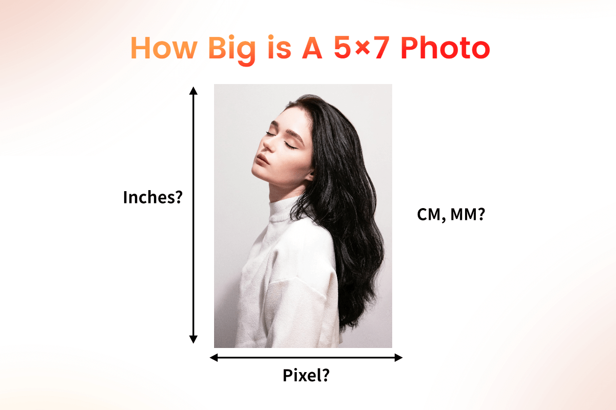 how big is a 5x7 photo