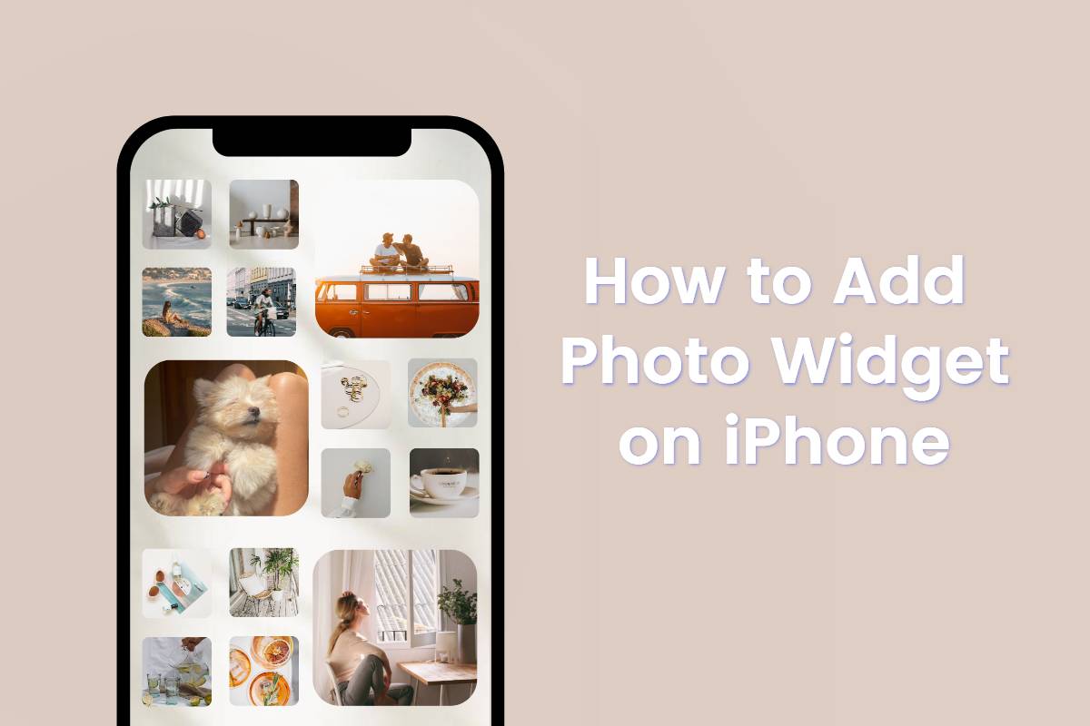 how to add photo widget on iphone home screen