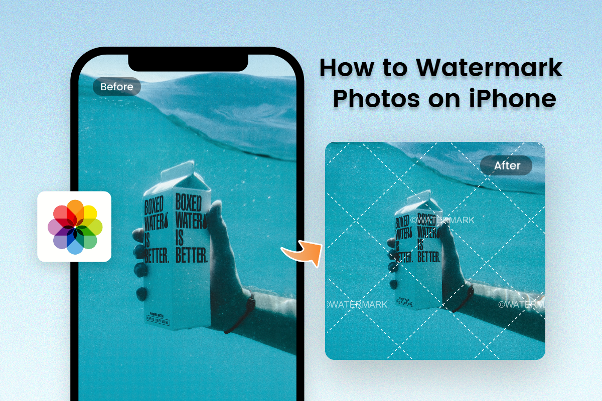 How to Watermark Photos on iPhone & iPad: Ultimate Guides